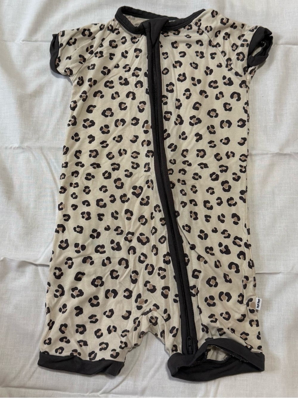 Little Sleepies Bamboo Shortie Zippy 12-18M